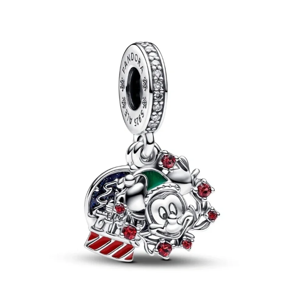 Pandora Mickey snow globe dangle